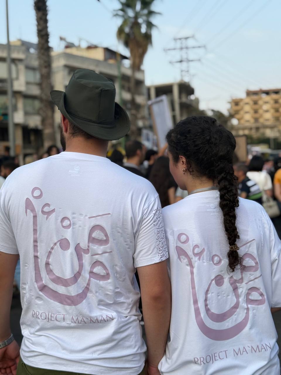 Two volunteers